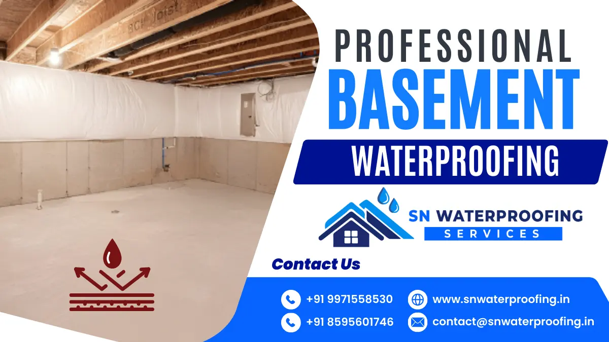 Basement Waterproofing Services in Delhi NCR