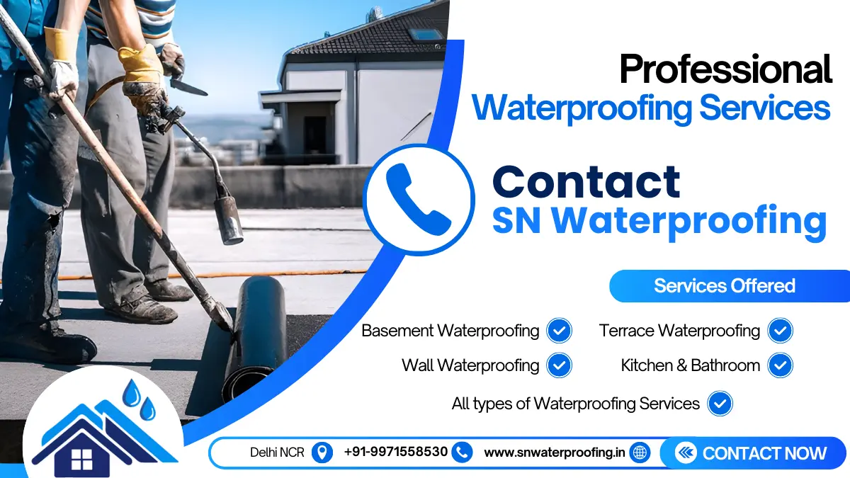 Contact SN Waterproofing Contractors