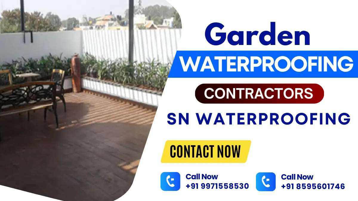 Best Garden Waterproofing Contractors in Delhi